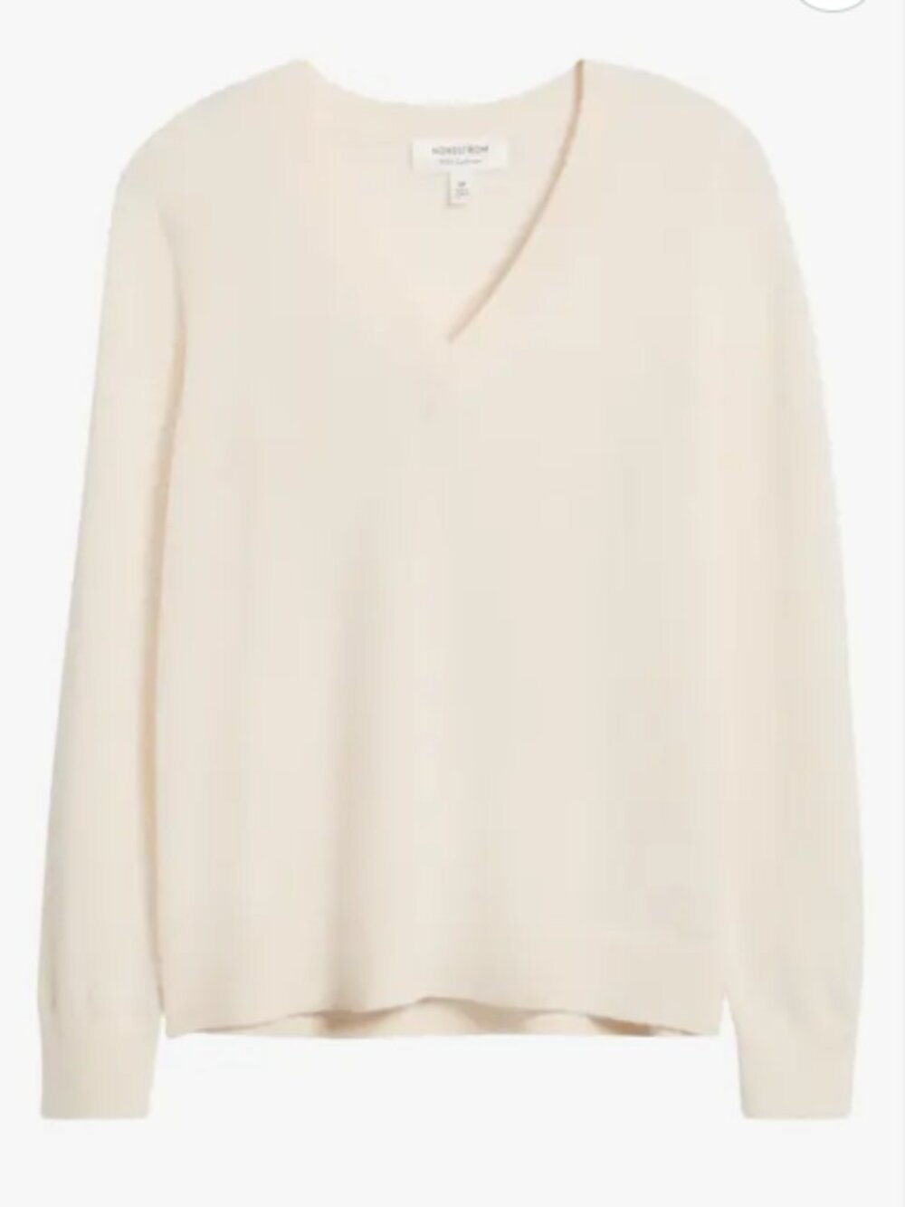 Nordstrom 100% Cashmere Sweater - V-Neck